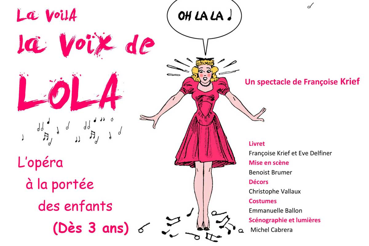 La voix de Lola - Opéra pour enfant