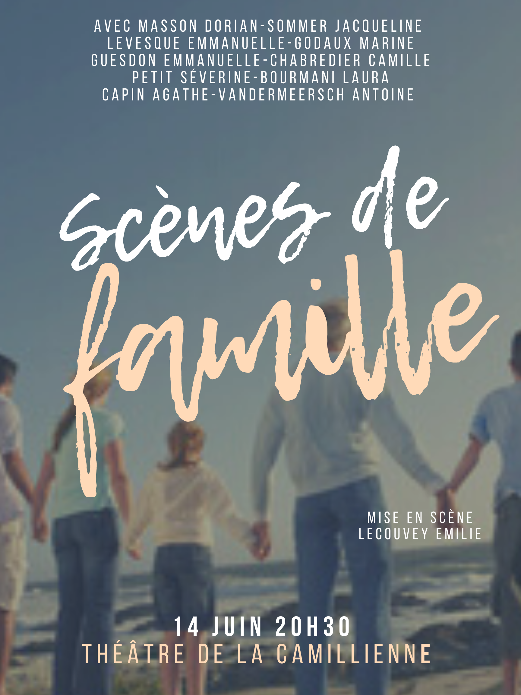 Représentation de la troupe de théâtre de La Camillienne : Scènes de Famille