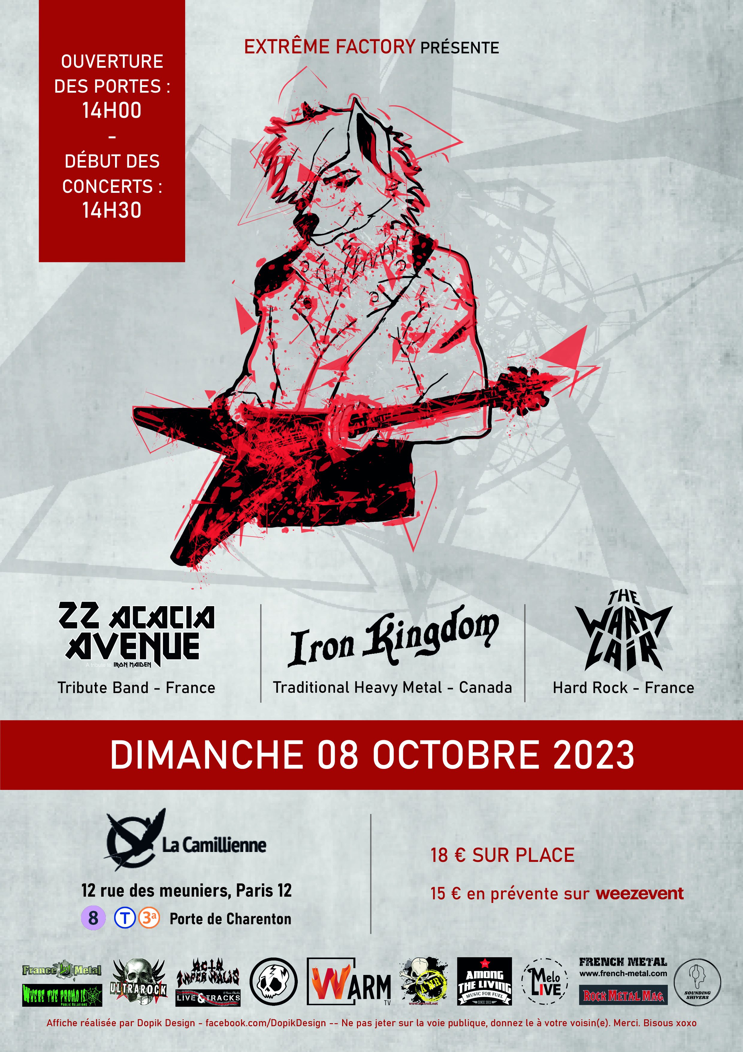 Affiche concert LA CAMILIENNE HMS 2023 V2