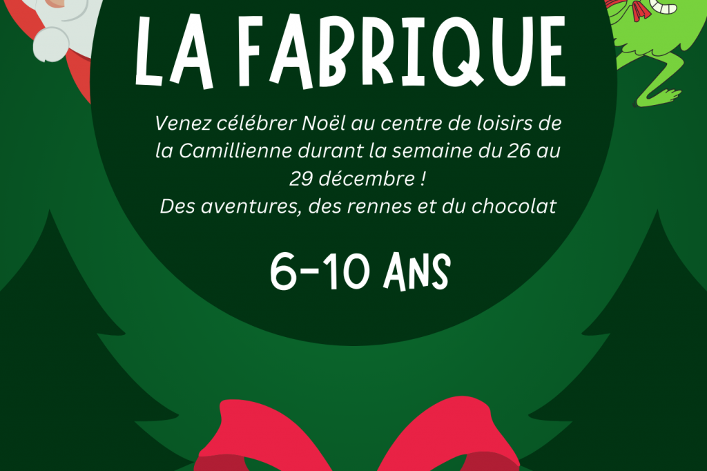 Green And Red Illustrative Christmas Party Flyer (1)